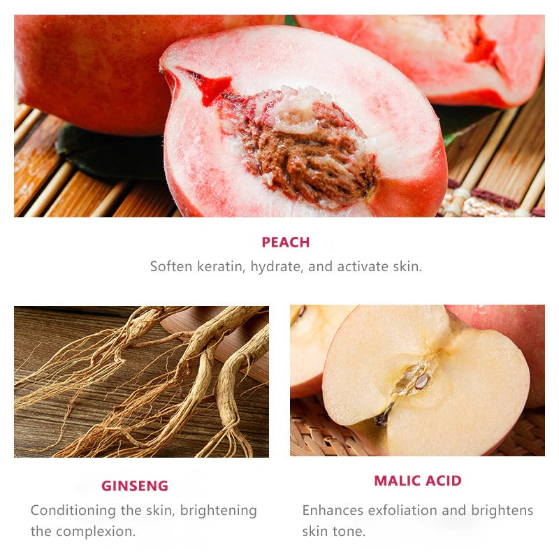 BIOAQUA Peach Extract Exfoliating Gel Face Cream