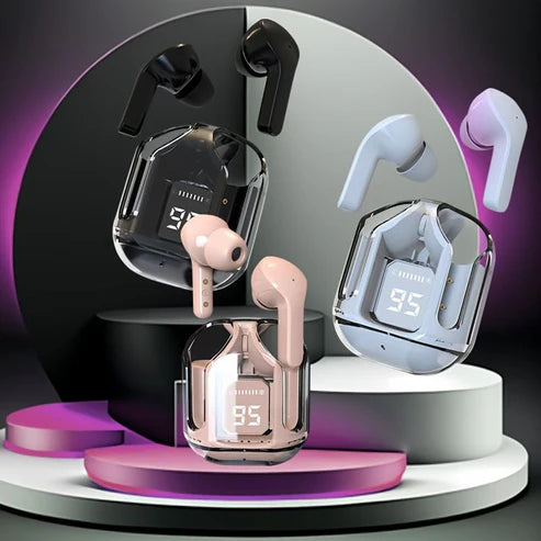 Air 31 Wireless Earbuds (Bluetooth 5.3, Transparent, Hi-Fi Sound)