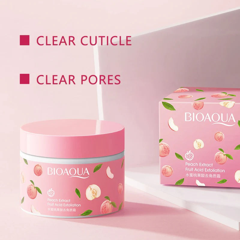 BIOAQUA Peach Extract Exfoliating Gel Face Cream