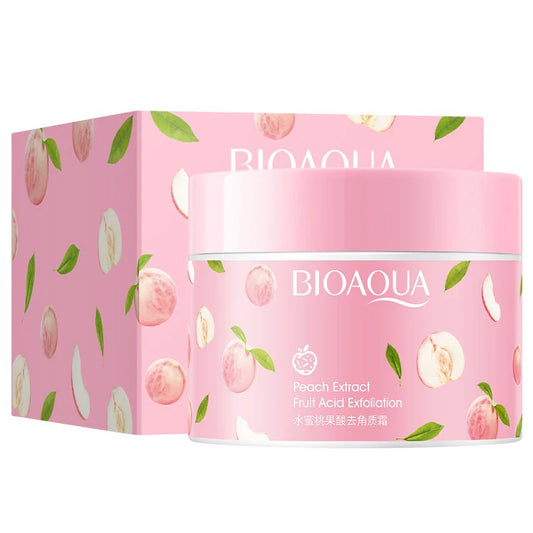 BIOAQUA Peach Extract Exfoliating Gel Face Cream