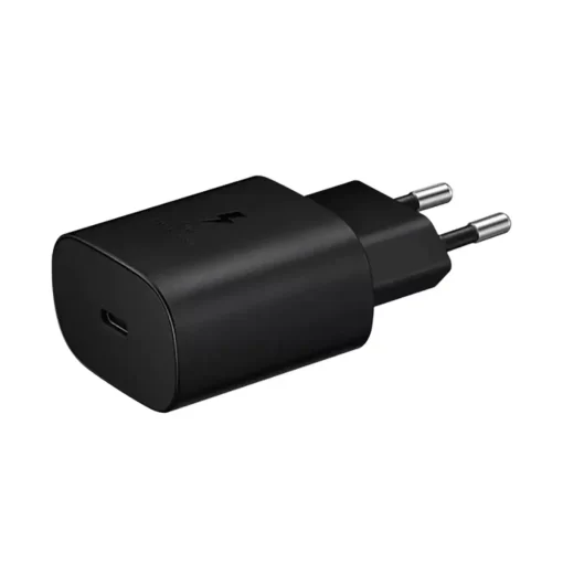 Samsung 45W USB-C Fast Charger (2-Pin, Black, PD 3.0)
